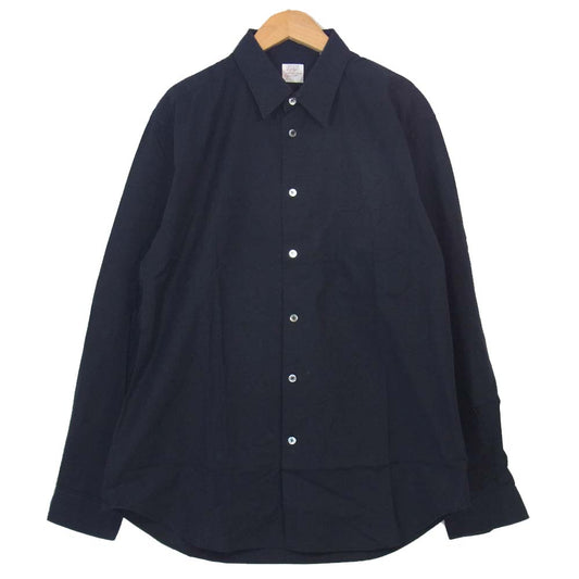 Yohji Yamamoto ヨウジヤマモト COSTUME D HOMME コスチュームドオム HJ-B88-059 コットン ストライプ レギュラーカラー シャツ ブラック系 3【中古】