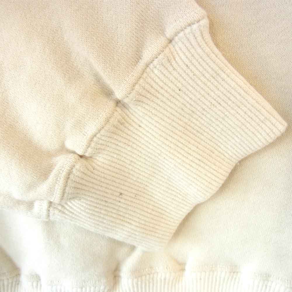 Yohji Yamamoto ヨウジヤマモト Y's for men ワイズフォーメン 袖ロゴ ワッペン タートルネック スウェット オフホワイト系【中古】