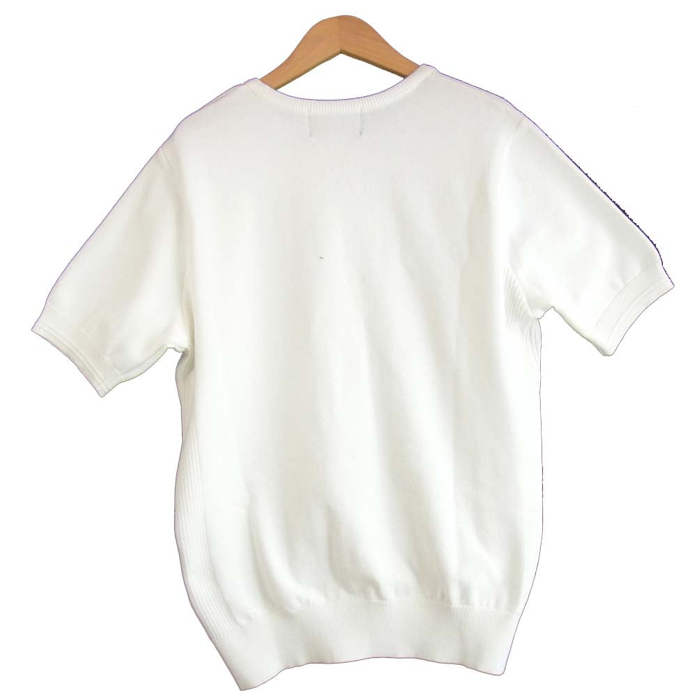 ORGUEIL オルゲイユ OR-4100 Knit Tshirt ニット ホワイト系 38【新古品】【未使用】【中古】