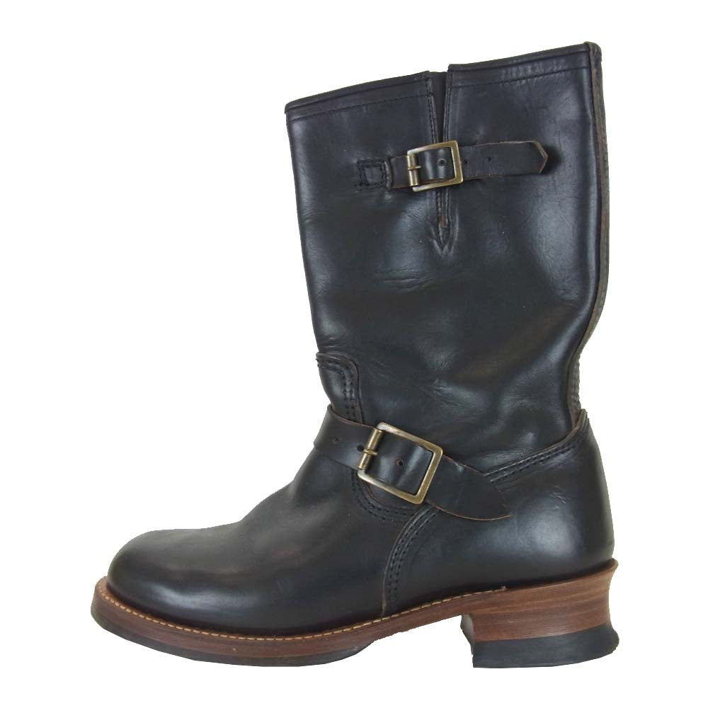 LONE WOLF ロンウルフ LW00300 エンジニア ブラック系 25.5cm程度【中古】