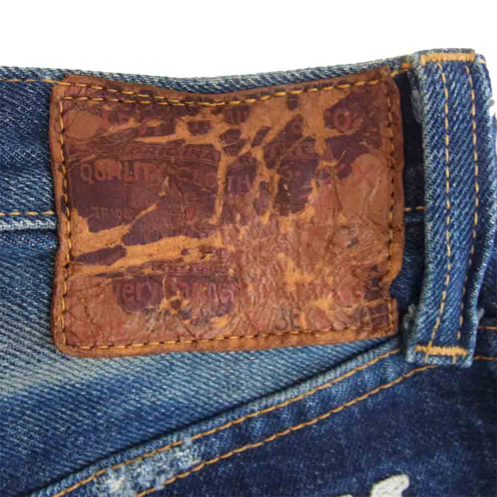 NEIGHBORHOOD ネイバーフッド 47501-0077 Levis リーバイス 1947年モデル 1947年モデル 加工 デニム パンツ インディゴブルー系 36【中古】