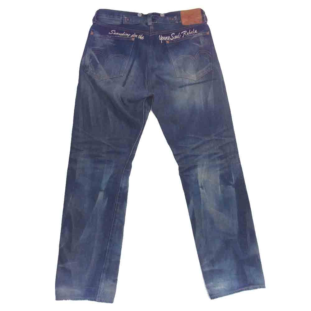 NEIGHBORHOOD ネイバーフッド 33501-0034 Levis リーバイス 501 XX 1933年モデル 加工 ストレート デニムパンツ インディゴブルー系 36【中古】