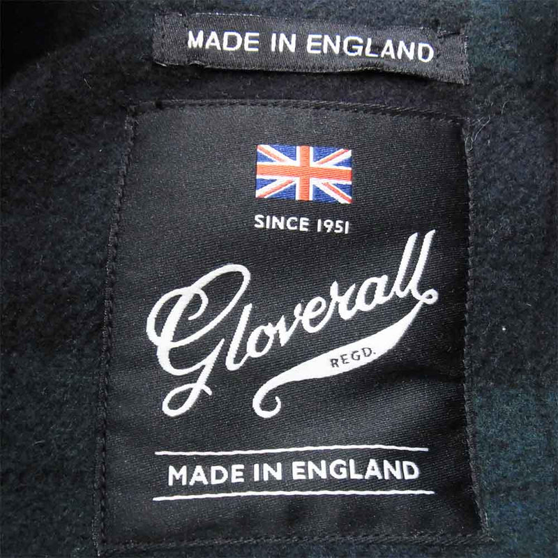 Gloverall グローバーオール 英国製 メルトン ダッフル コート ネイビー系 32【中古】