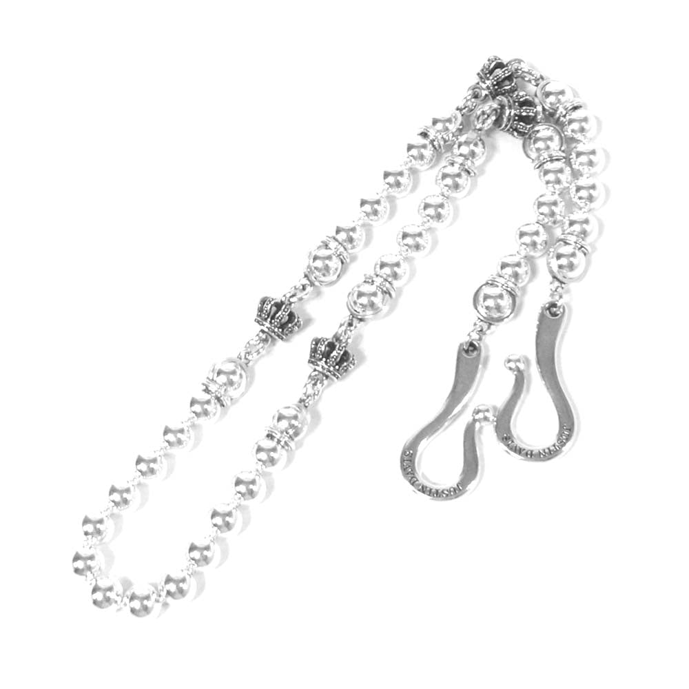 Justin Davis ジャスティンデイビス SWJ907 MOONEY ムーニー2 ウォレットチェーン シルバー925 シルバー系【中古】