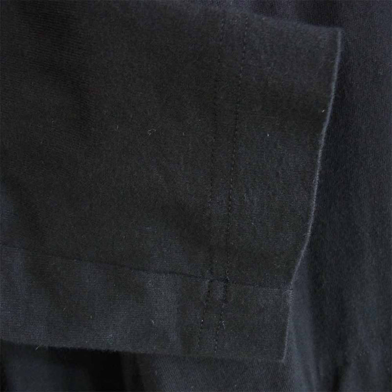 Yohji Yamamoto ヨウジヤマモト GroundY GN-D05-002 Jersey Drape Cardigan ジャージー ドレープ ロング カーディガン ブラック系 3【新古品】【未使用】【中古】