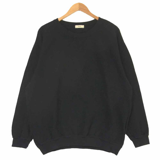Iroquois イロコイ 182103 パラレルヤーン ロングスリーブ 長袖 サーマル カットソー ブラック系 1【中古】