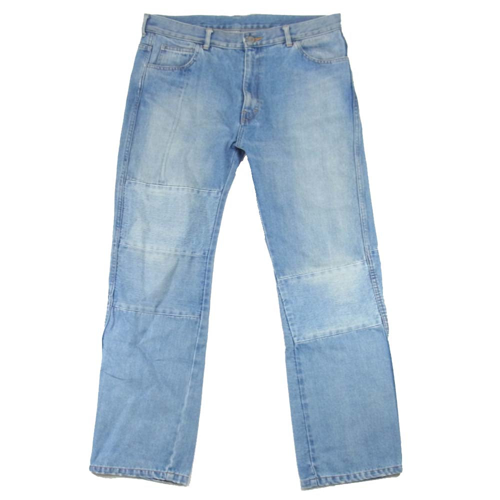 UNUSED アンユーズド 12oz denim patchwark pants デニム パッチワーク デニムパンツ インディゴブルー系 サイズ表記無【中古】