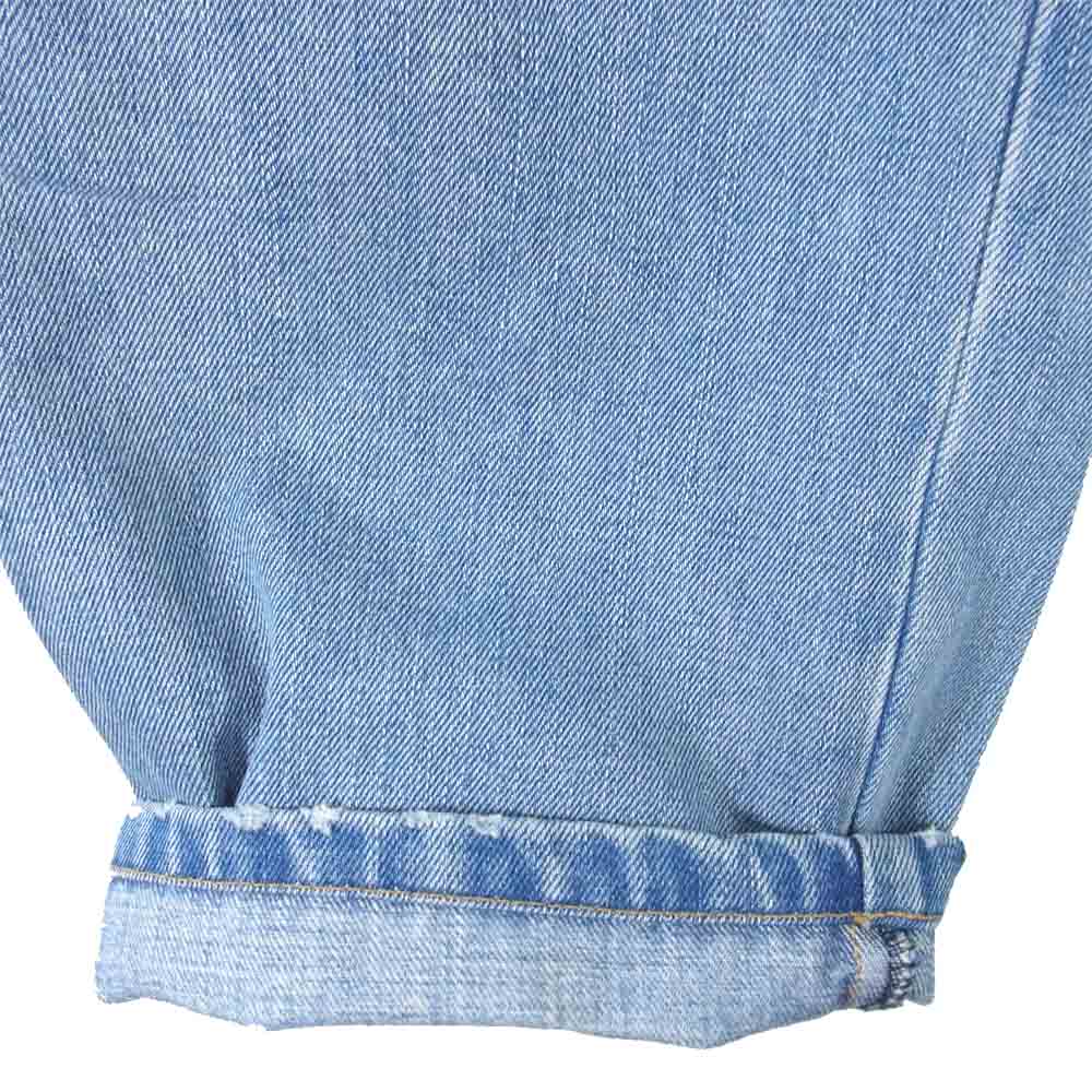 UNUSED アンユーズド 12oz denim patchwark pants デニム パッチワーク デニムパンツ インディゴブルー系 サイズ表記無【中古】