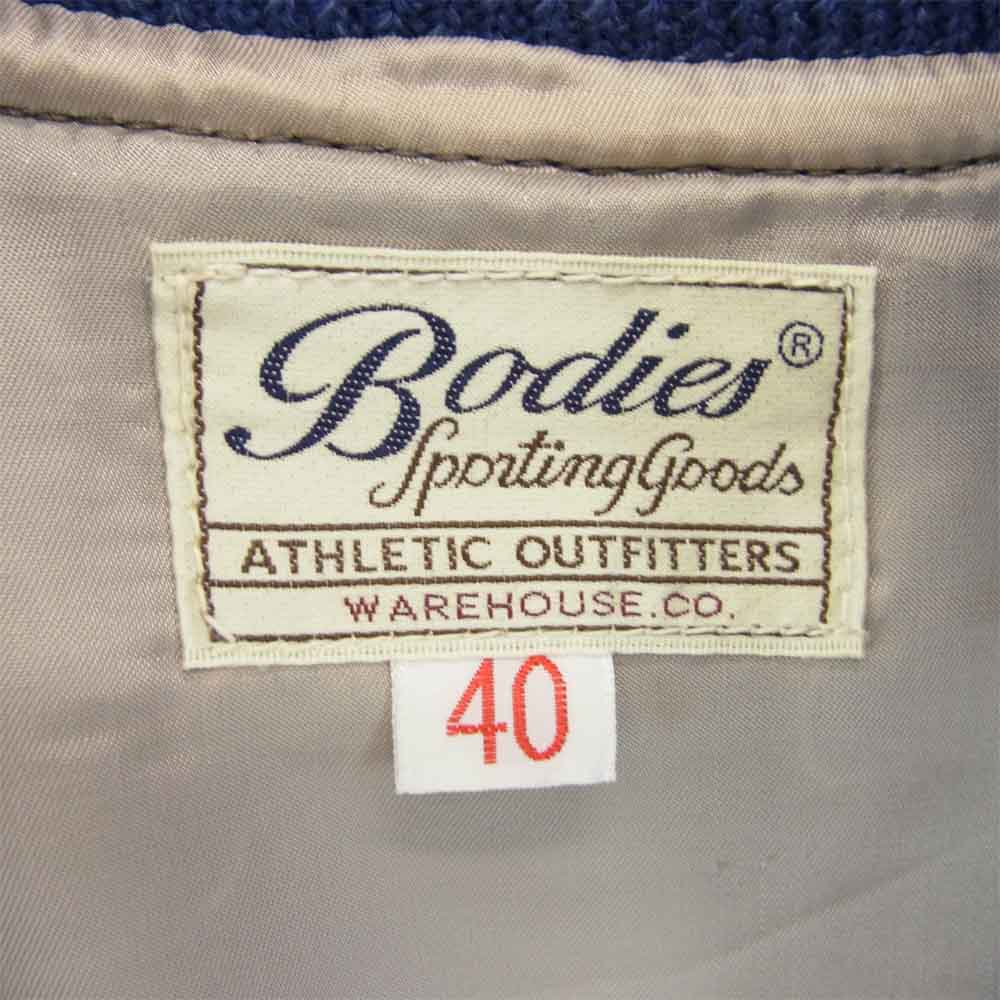 WAREHOUSE ウエアハウス スタジアムジャンパー ブルー系 グレー系 40【中古】