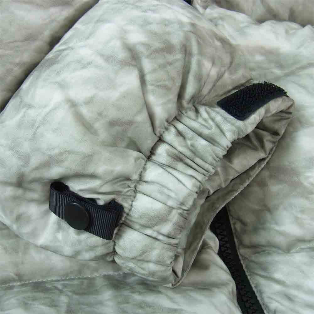Supreme シュプリーム 19AW ND91806I × the North Face ノースフェイス Paper Print Nuptse ペーパー プリント 紙 ヌプシ マルチカラー系 S【美品】【中古】