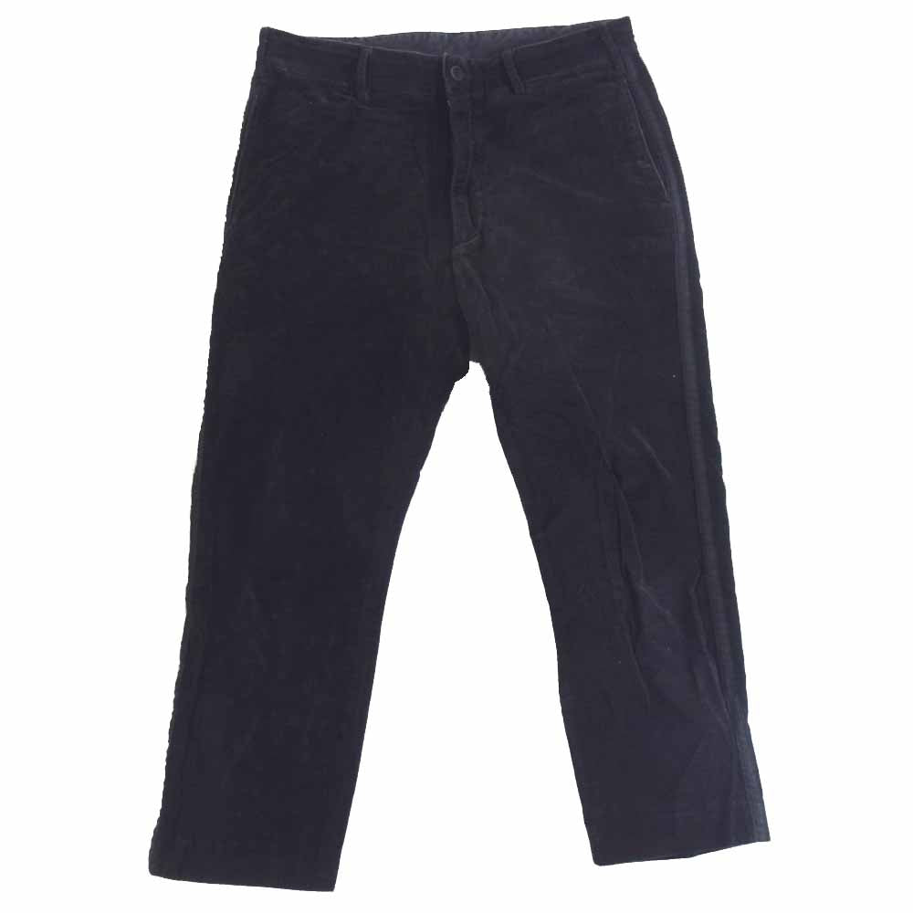 Engineered Garments エンジニアードガーメンツ サイドライン ベロア パンツ ブラック系 32【中古】