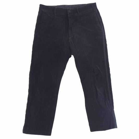 Engineered Garments エンジニアードガーメンツ サイドライン ベロア パンツ ブラック系 32【中古】