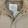 WOOLRICH ウールリッチ WOOU0257 SIERRA LONG JACKET DETACHABLE HOOD ダウンジャケット TAN PLAID M【中古】