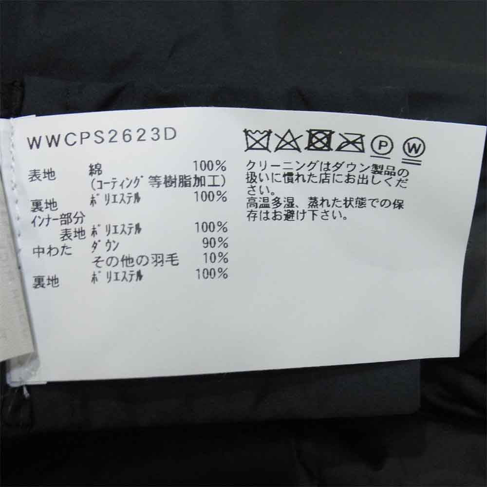 WOOLRICH ウールリッチ WWCPS2623D ダウンライナー付コート ブラック系 M【極上美品】【中古】