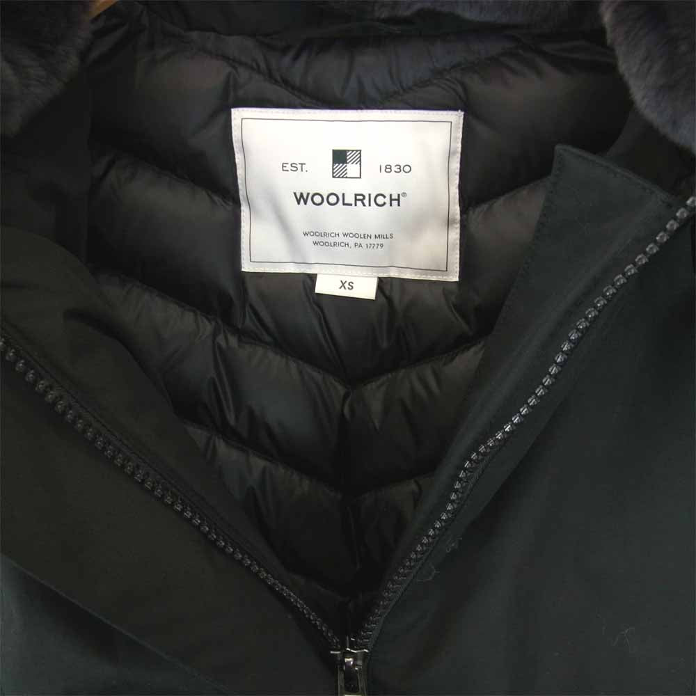 WOOLRICH ウールリッチ BOW BRIDGE COAT WWOU0303 ダウンジャケット サイズＸＳ ブラック系 XS【新古品】【未使用】【中古】