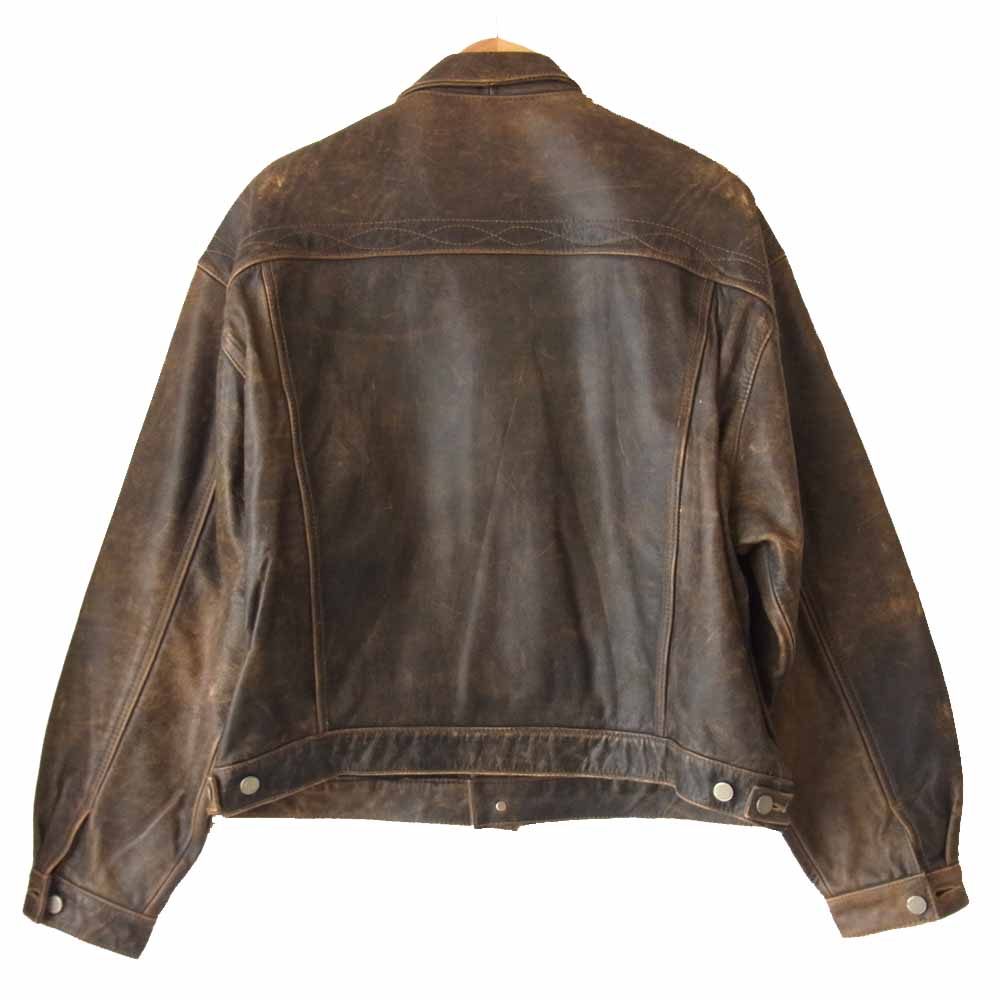 シェビニオン レザージャケット ブラウン系 XL【中古】