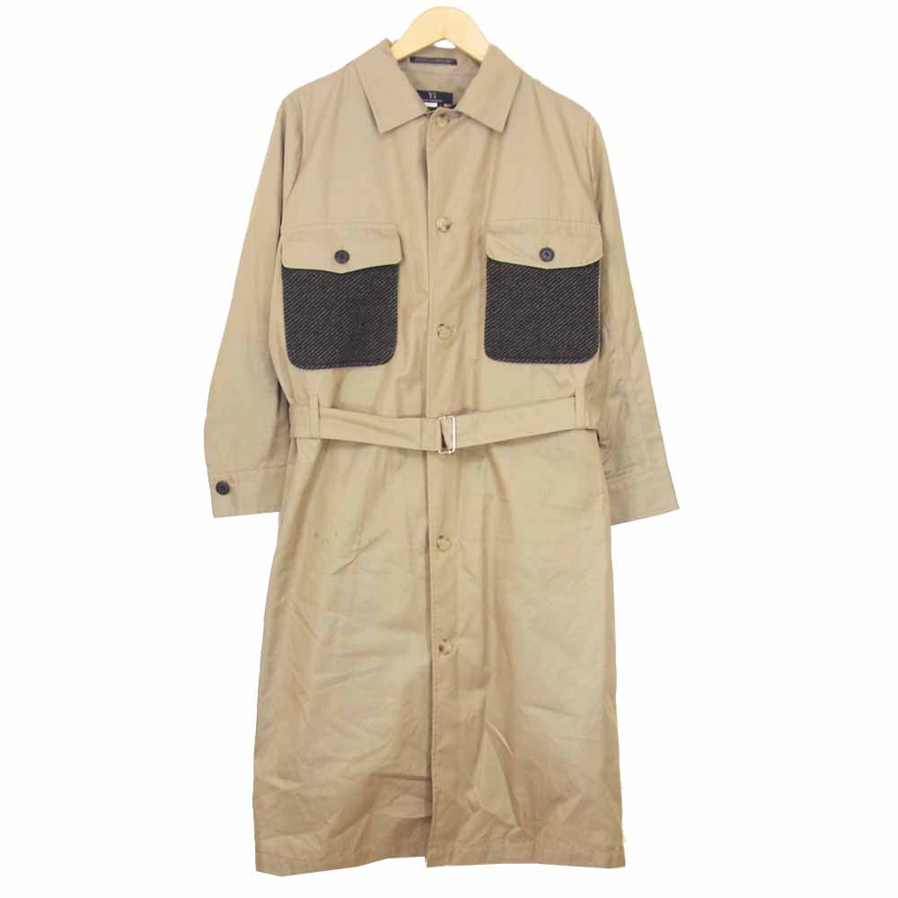 Yohji Yamamoto ヨウジヤマモト Y-3 ワイスリー レディース トレンチコート ベージュ系 1【中古】