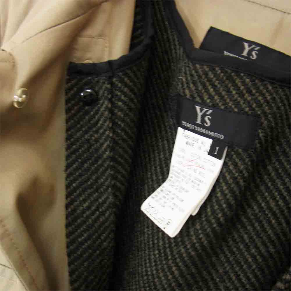 Yohji Yamamoto ヨウジヤマモト Y-3 ワイスリー レディース トレンチコート ベージュ系 1【中古】