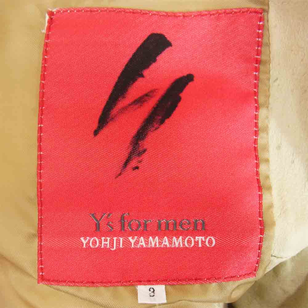 Yohji Yamamoto ヨウジヤマモト Y's for men ワイズフォーメン 赤タグ