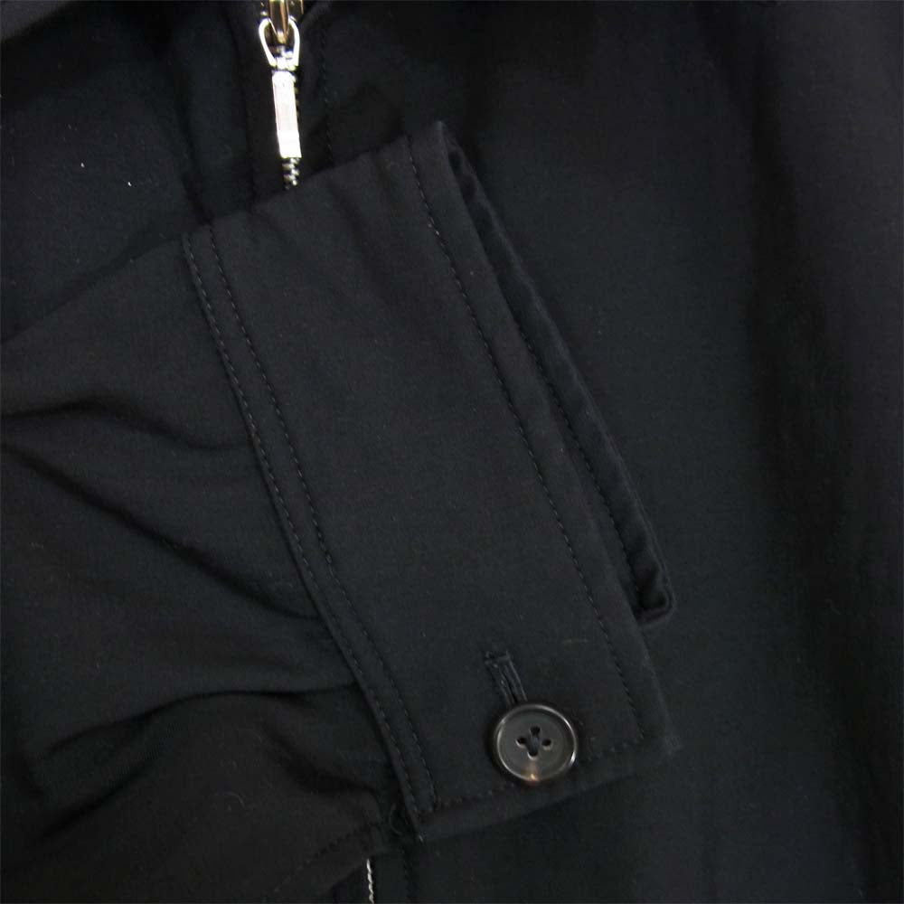 Yohji Yamamoto ヨウジヤマモト POUR HOMME プル―オム 丸ロゴ 80'ｓ 初期タグ ブルゾン ブラック系 M【中古】