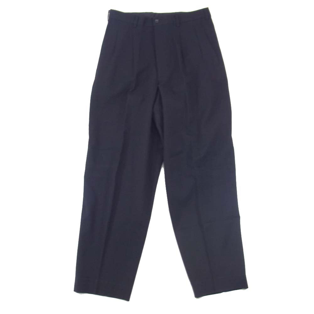 Yohji Yamamoto ヨウジヤマモト Y's for men ワイズフォーメン ストライプ レーヨンウール セットアップ ブラック系 L【中古】