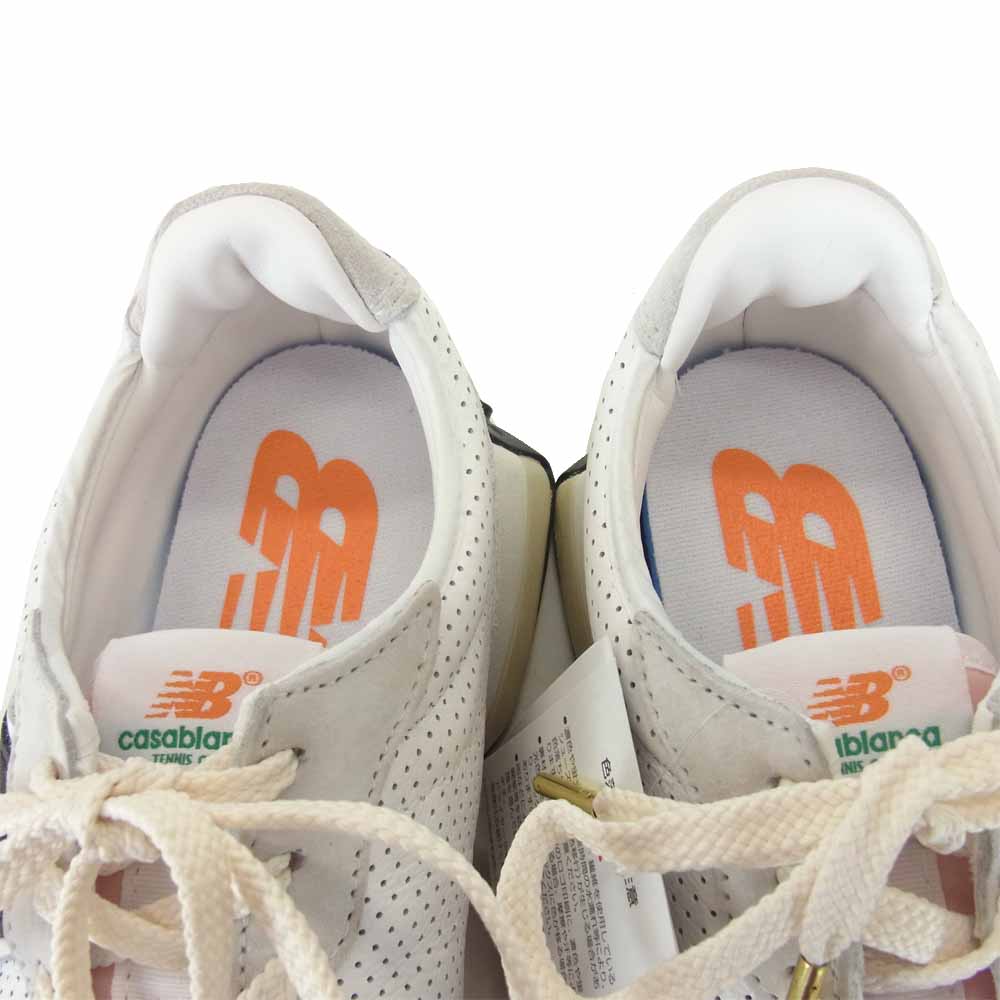 NEW BALANCE ニューバランス MS327CBC 327 casablanca カサブランカ スニーカー ホワイト系 26cm【新古品】【未使用】【中古】