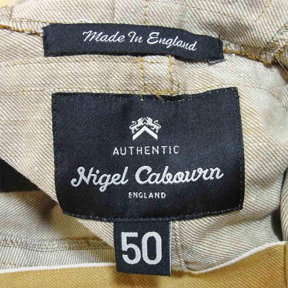 Nigel Cabourn ナイジェルケーボン 8031130101 英国製 プルオーバー スモック パーカー ライトブラウン系 50【美品】【中古】
