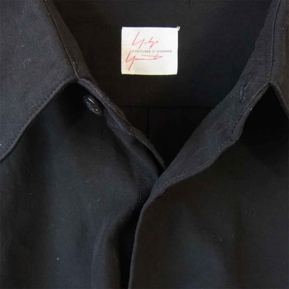 Yohji Yamamoto ヨウジヤマモト COSTUME'D HOMME コスチュームド オム シャツ ブラック系 3【中古】