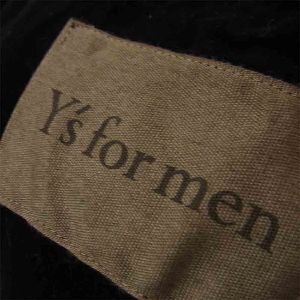 Yohji Yamamoto ヨウジヤマモト ベロア ピークト ラペル ジャケット ブラック系 4【中古】