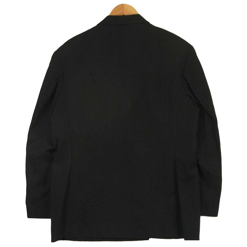 Yohji Yamamoto ヨウジヤマモト ME-X03-114 Y's for men ワイズフォーメン ダブル セットアップ ジャケット パンツ ダークグレー系 L【中古】