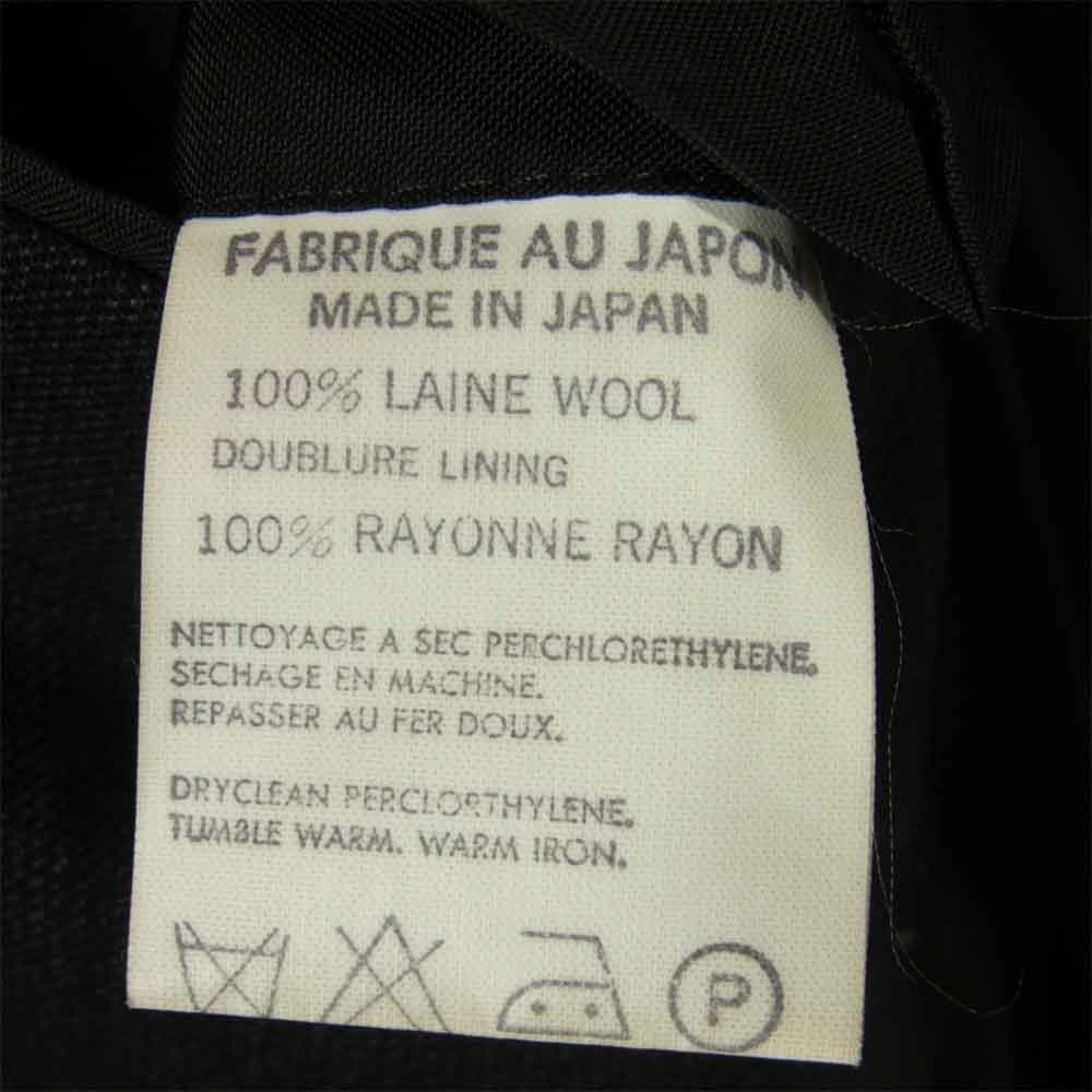 Yohji Yamamoto ヨウジヤマモト ME-X03-114 Y's for men ワイズフォーメン ダブル セットアップ ジャケット パンツ ダークグレー系 L【中古】