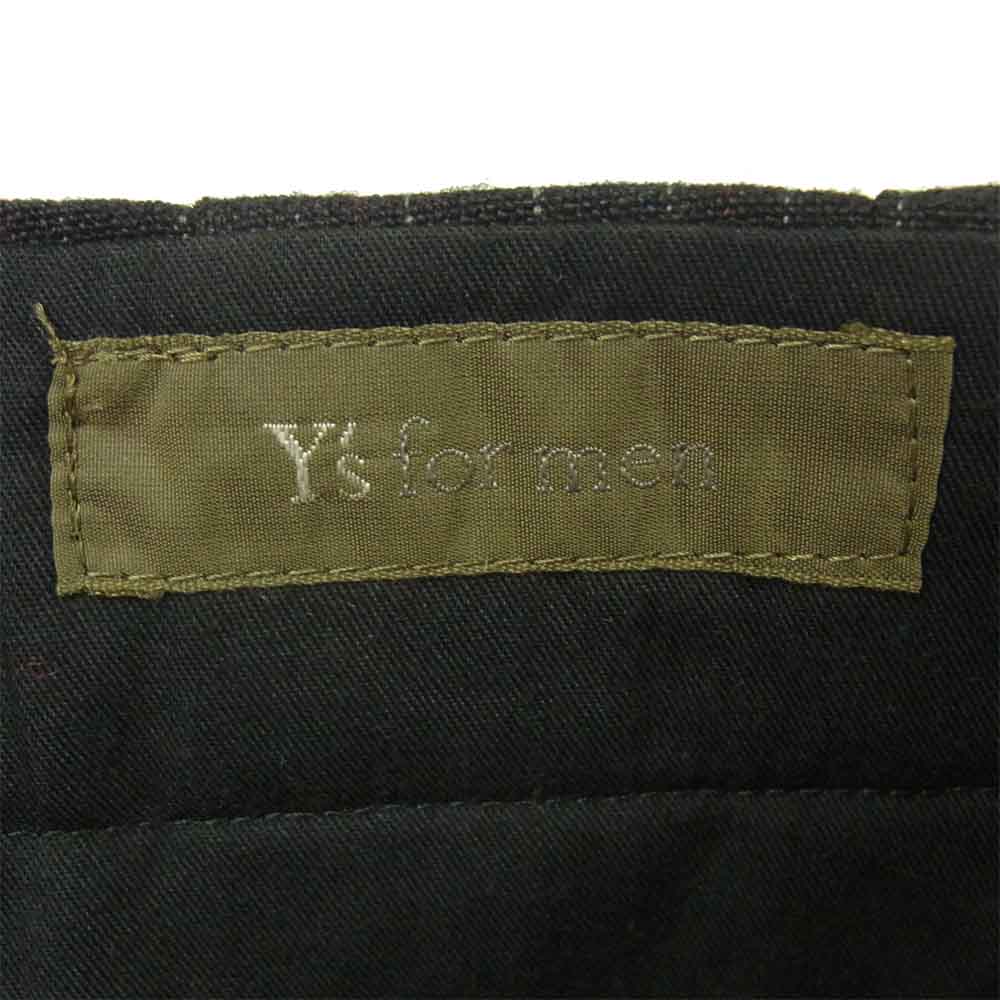 Yohji Yamamoto ヨウジヤマモト Y's for men ワイズフォーメン セットアップ ジャケット パンツ ダークグレー系【中古】