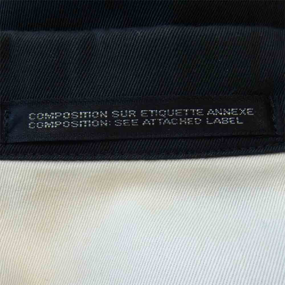 Yohji Yamamoto ヨウジヤマモト POUR HOMME プールオム リバーシブル オープンカラー ジャケット 黒×白 M【中古】