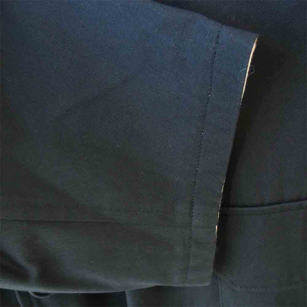 Yohji Yamamoto ヨウジヤマモト POUR HOMME プールオム リバーシブル オープンカラー ジャケット 黒×白 M【中古】