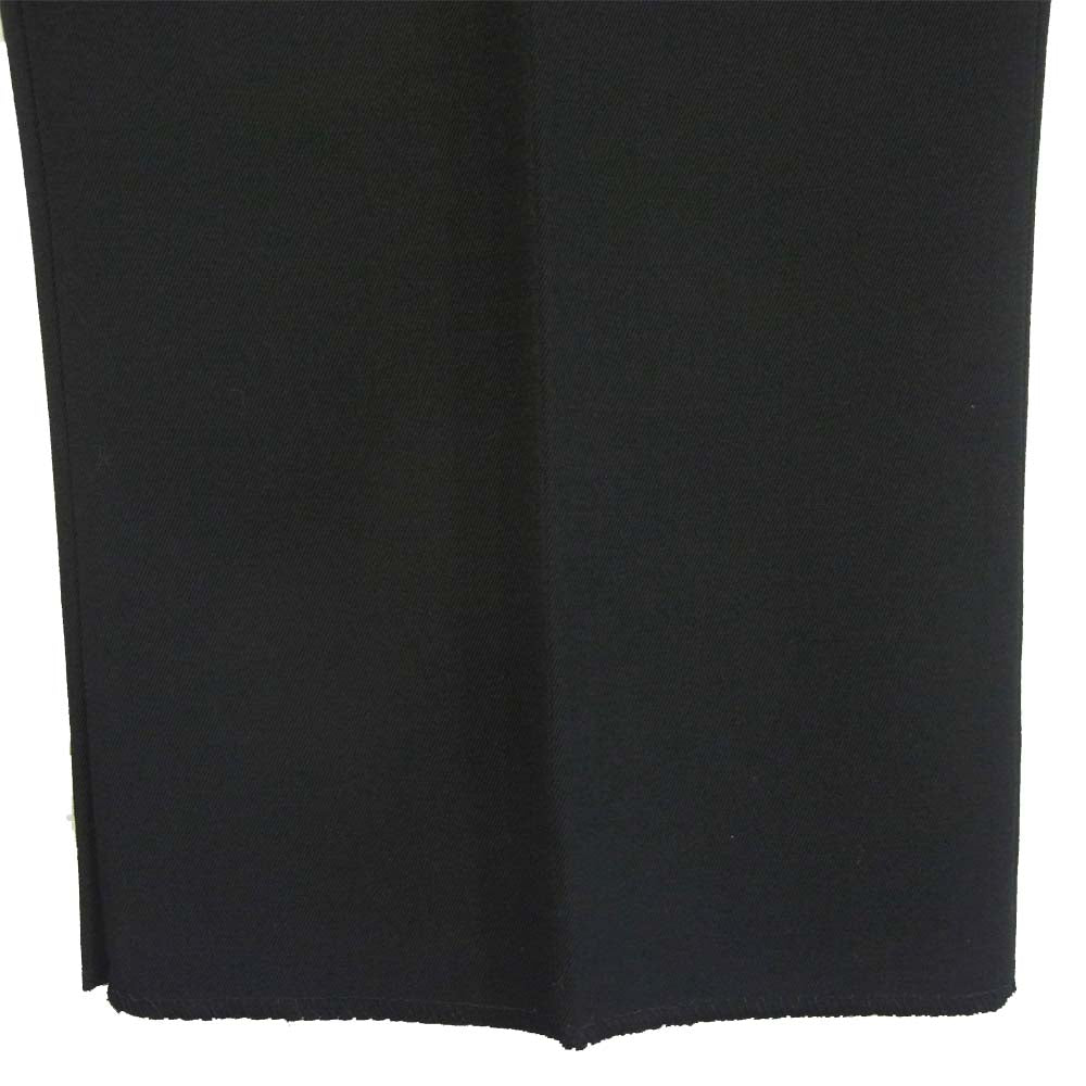 Yohji Yamamoto ヨウジヤマモト Y's for men ワイズフォーメン イタリア製 ウール ギャバジン ダブル セットアップ ジャケット パンツ ブラック系 L【中古】