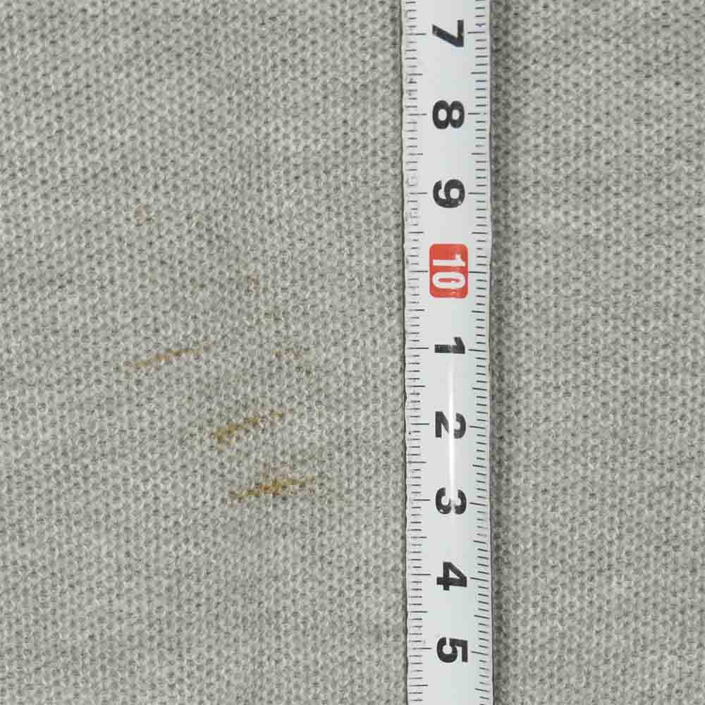 Yohji Yamamoto ヨウジヤマモト POUR HOMME プールオム 丸ロゴ 80's 半袖 ポロシャツ グレー系 M【中古】