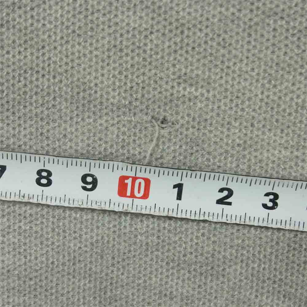 Yohji Yamamoto ヨウジヤマモト POUR HOMME プールオム 丸ロゴ 80's 半袖 ポロシャツ グレー系 M【中古】