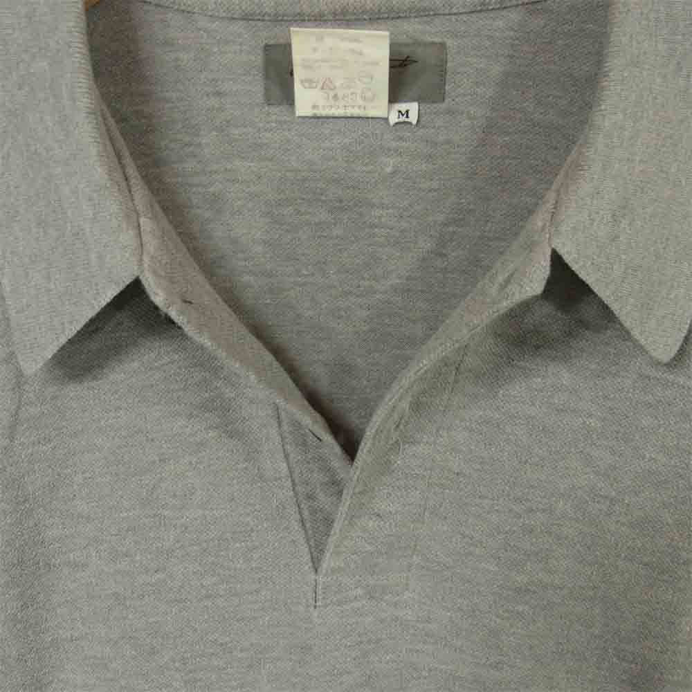 Yohji Yamamoto ヨウジヤマモト POUR HOMME プールオム 半袖 ポロシャツ グレー系 M【中古】