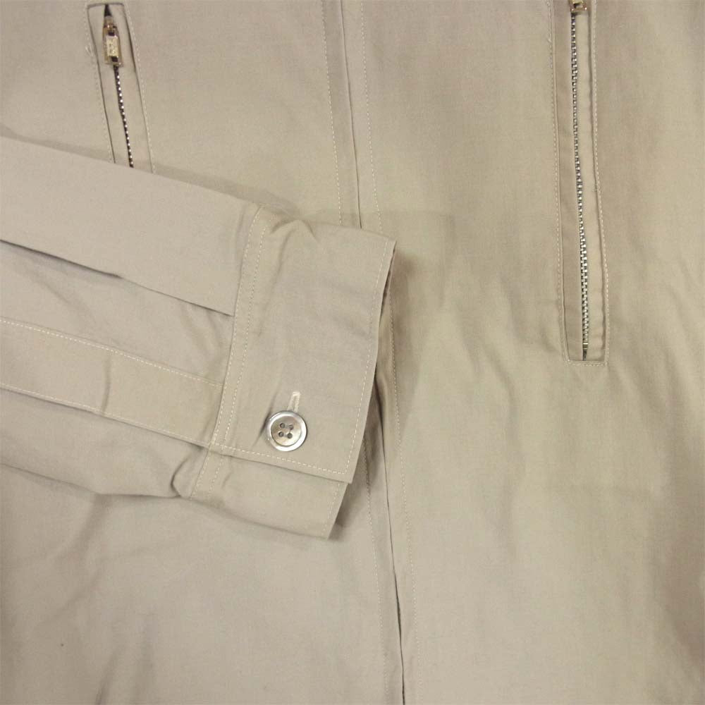 Yohji Yamamoto ヨウジヤマモト POUR HOMME プールオム 91AW ブリジット・バルドー バックプリント ウールシャツ グレー系 M【中古】