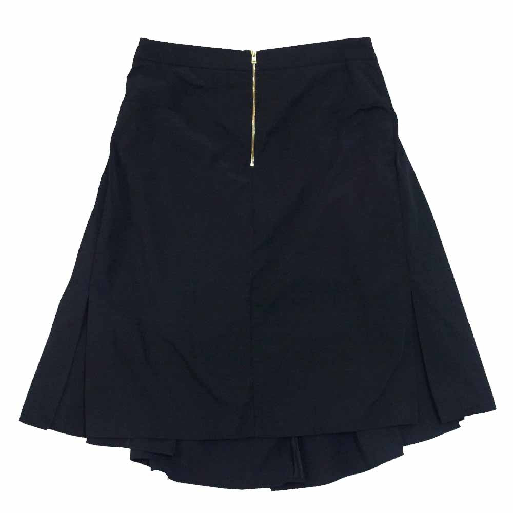 MARNI マルニ F13GOMAN03A00TP303-00N9 国内正規品 パネル切替 フレア スカート ブラック系 40【中古】