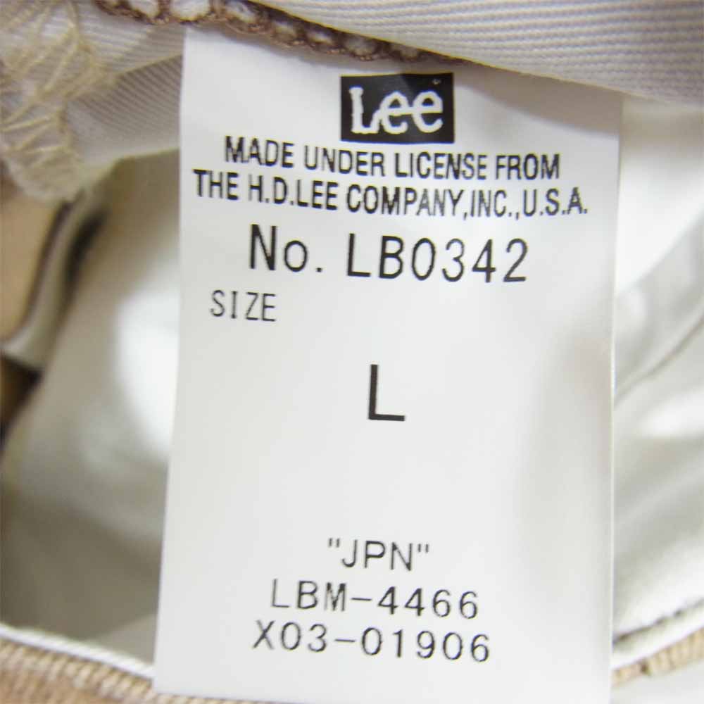 Lee リー LB0342 ×DOORS 別注 FRISKO JEENS パンツ ベージュ系 L【中古】