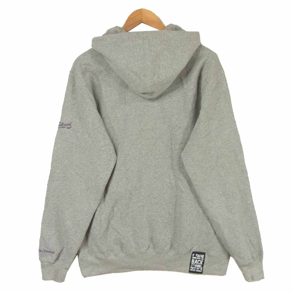 Back Channel バックチャンネル PRILLMAL プライマル  PULLOVER PARKA プルオーバー パーカー グレー系 L【美品】【中古】