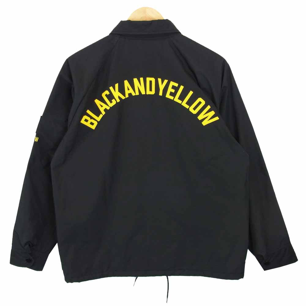 RATS ラッツ 21SS 21 SPJ-0101 BLACK & YELLOW COACH JACKET コーチ ジャケット ブラック系 イエロー系 M【新古品】【未使用】【中古】