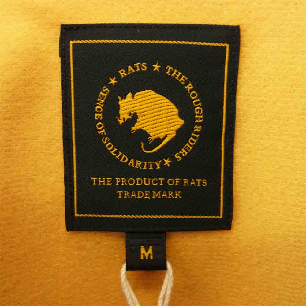 RATS ラッツ 21SS 21 SPJ-0101 BLACK & YELLOW COACH JACKET