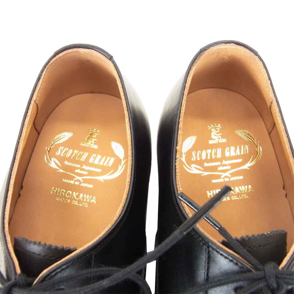 SCOTCH GRAIN スコッチグレイン 3526 アシュランス ストレートチップ ブラック系 26【新古品】【未使用】【中古】