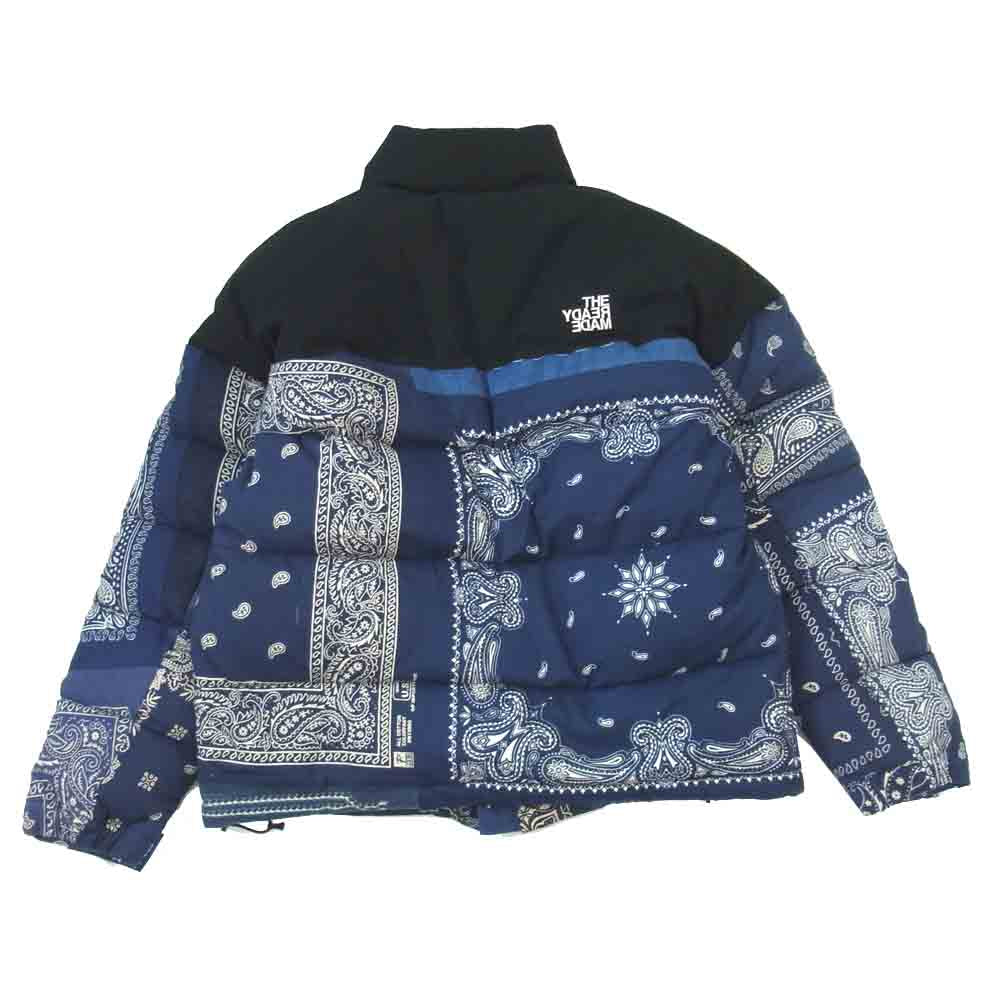 レディメイド RE-CO-NV-00-00-108 BANDANA DOWN JACKET バンダナ マルチカラー系 1【新古品】【未使用】【中古】