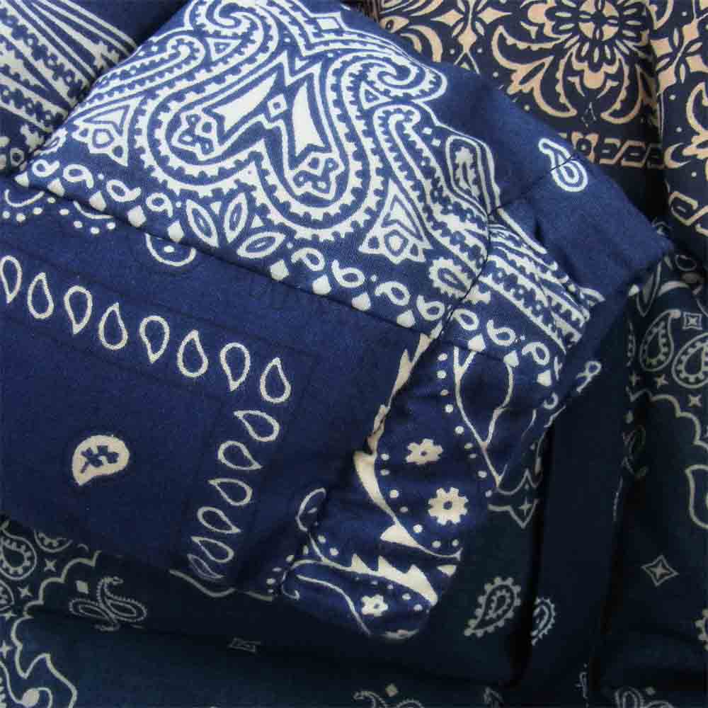レディメイド RE-CO-NV-00-00-108 BANDANA DOWN JACKET バンダナ マルチカラー系 1【新古品】【未使用】【中古】