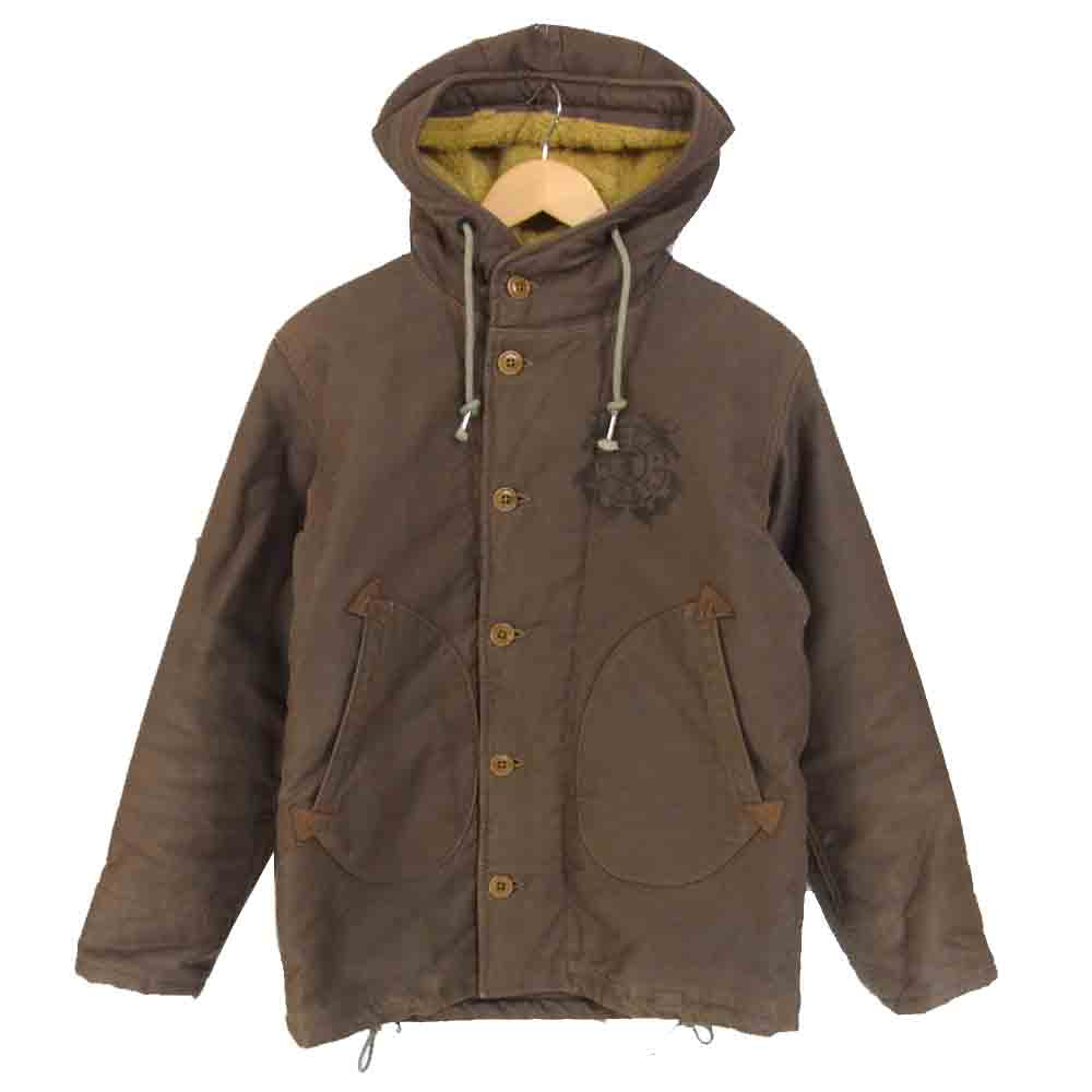 COLIMBO コリンボ ZM-0114 OBSERVER PARKA オブザーバー パーカー ブラウン系 38【中古】