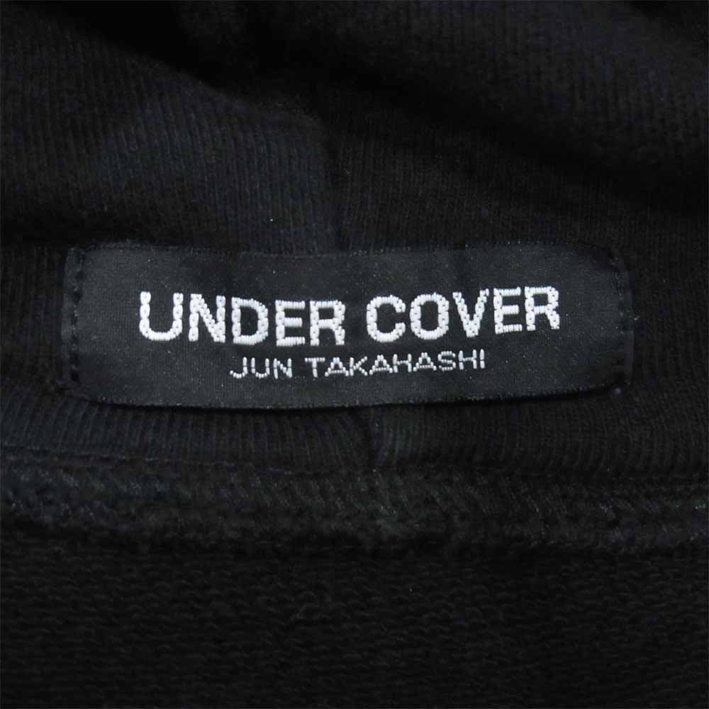 UNDERCOVER アンダーカバー UCA4892-02 目隠しベアー BASIC HOODIE UBEAR パーカー ブラック系 4【中古】