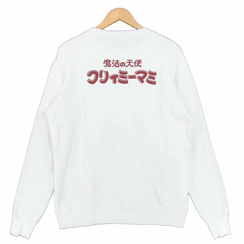 UNDERCOVER アンダーカバー 19SS UCW4817 魔法の天使 クリィミーマミ BLOODY GEEKERS スウェット ホワイト系 3【中古】